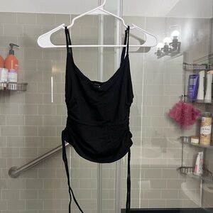 black super cute tank top